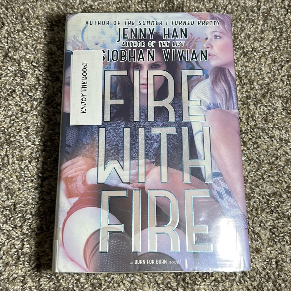 book: fire with fire by jenny han. genre: realistic fiction